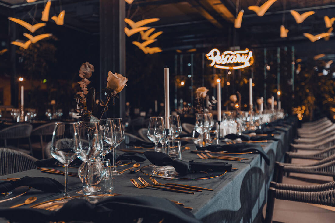 Mediterranean Table — aranjament de gală
